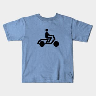 Scooter Icon Kids T-Shirt